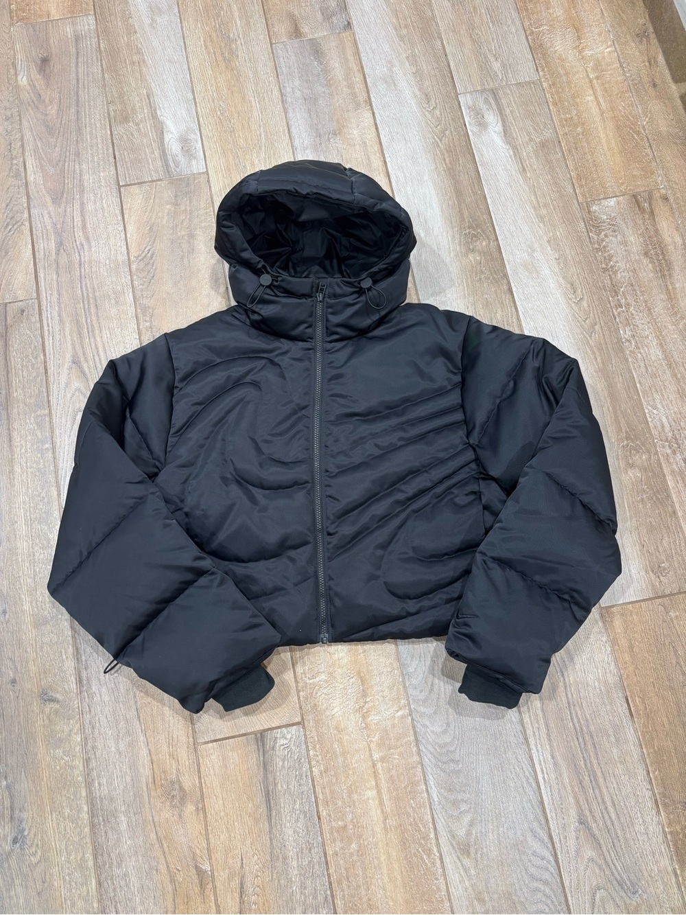 Nike Swoosh Series Therma-Fit Black Puffer Jacket Women’s Small (S) | IB2005-010